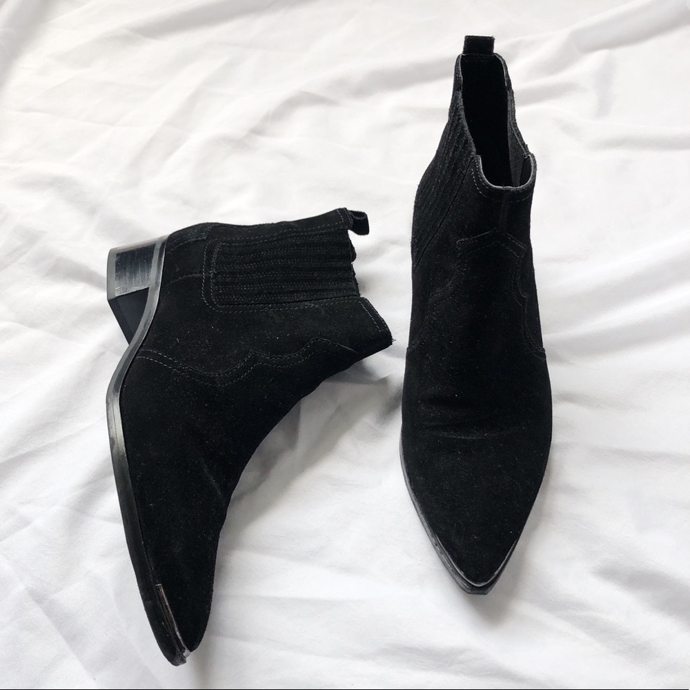 Steel Toe Marc Fisher Yale Booties
